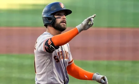 Luis González: Cuadrangular del mexicano en victoria de Giants sobre Pirates