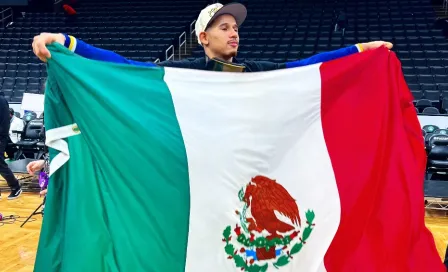 Juan Toscano: AMLO felicitó al primer basquetbolista mexicano en ser campeón en la NBA