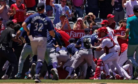 MLB: Trifulca en el Angels vs Mariners dejó ocho expulsados