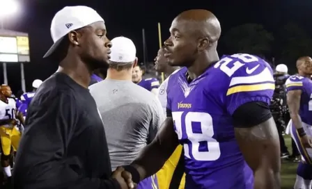 NFL: Adrian Peterson y Le'Veon Bell estarán en exhibición de pelea de box