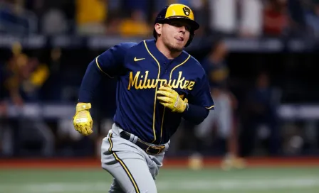 Luis Urías: Cuadrangular del mexicano en triunfo de Brewers sobre Rays