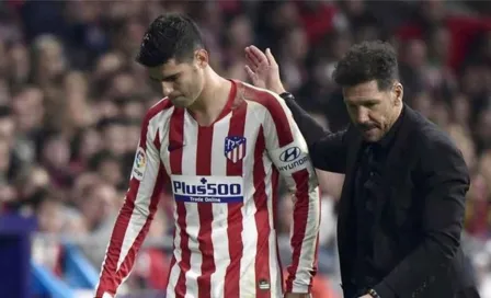 Atlético de Madrid: Se revela mala relación entre Cholo Simeone y Álvaro Morata