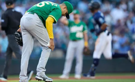 Adrián Martínez: Complicada salida del mexicano en derrota de Athletics ante Mariners