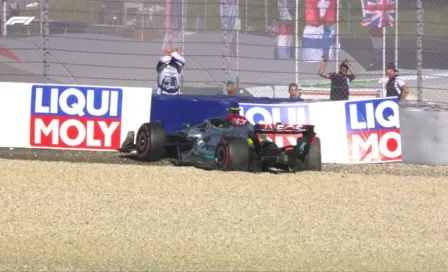 Video: Lewis Hamilton tuvo fuerte choque en el muro en la qualy del GP de Austria