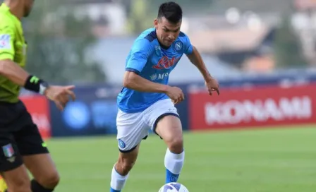 Chucky Lozano: Napoli goleó al Perugia en pretemporada con el mexicano de titular