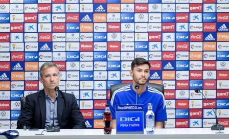 Real Oviedo: Alonso Aceves fue presentado como jugador del club