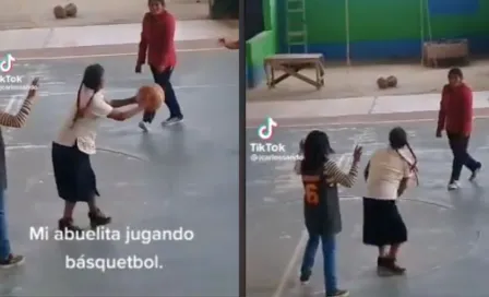 Video: Abuelita basquetbolista se convirtió en la sensación de TikTok