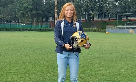 PUMAS CU: Andrea Martínez, la primera mujer en la historia de la ONEFA