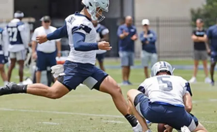 NFL: El mexicano Jonathan Garibay busca el puesto de pateador en Cowboys