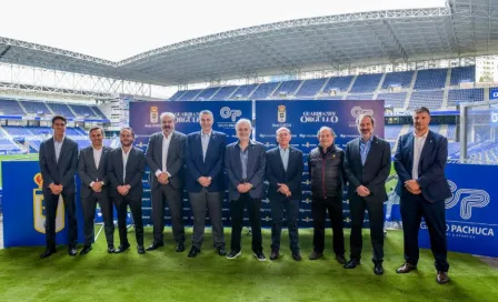 Grupo Pachuca hizo su primera visita al Estadio del Real Oviedo