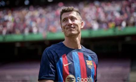 Lewandowski en su presentación con el Barça: "Mi edad no importa, es un número"