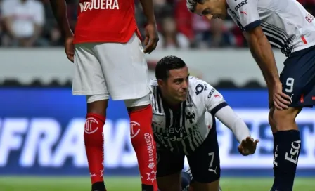 Rayados: Rogelio Funes Mori presentó molestias musculares; no pudo terminar el partido