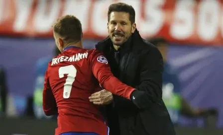 Diego Simeone sobre Antoine Griezmann: 'Ojalá siga con nosotros'