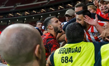 Atlético de Madrid: Mario Hermoso se encaró con los fanáticos del equipo