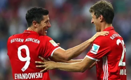 Müller envió 'recadito' a Lewandowski tras sorteo de la UCL: 'Nos vemos en Múnich'