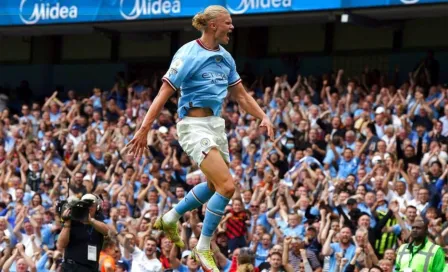 Premier League: Con triplete de Haaland, Manchester City aplastó al Crystal Palace