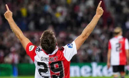 Santi Giménez: Se estrenó como goleador en la victoria de Feyenoord sobre Emmen