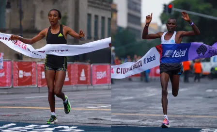 Maratón de la CDMX: Corredores africanos se alzaron con la victoria; récord histórico femenil