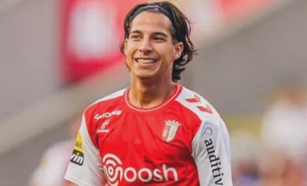 Diego Lainez: Gol del mexicano en goleada del Sporting Braga al Arouca