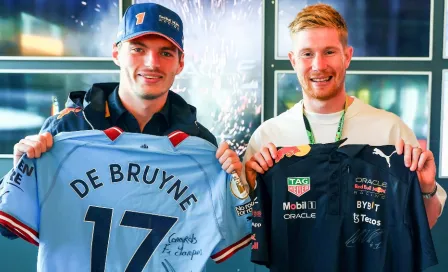 GP de Bélgica: Max Verstappen y De Bruyne convivieron previo a la carrera en Spa