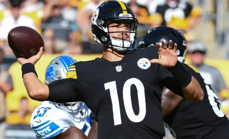 NFL: Steelers derrotó de la mano de Mitch Trubisky a los Lions