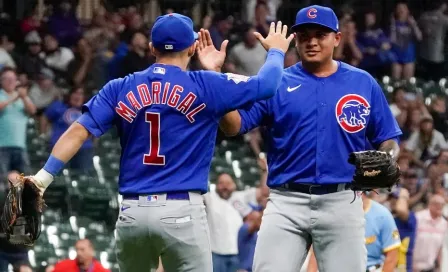 Manny Rodríguez: Salvamento del mexicano en su primera aparición del año con Cubs