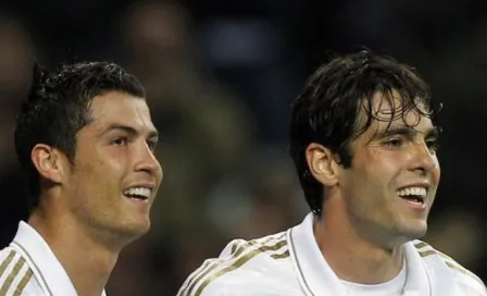 Manchester United: Cristiano Ronaldo se reunió con Kaká tras el triunfo contra el Arsenal