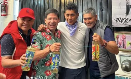 Jorge Campos inauguró taquería 'Los Brody's' en la CDMX