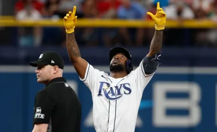 Randy Arozarena: Cuadrangular de tres carreras en triunfo de Rays ante Red Sox