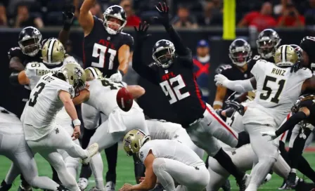 NFL: Por tan solo un punto, los Saints superaron a los Falcons en cardiaco duelo