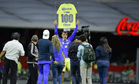 América: Federico Viñas recibió reconocimiento por llegar a su partido 100 con las Águilas