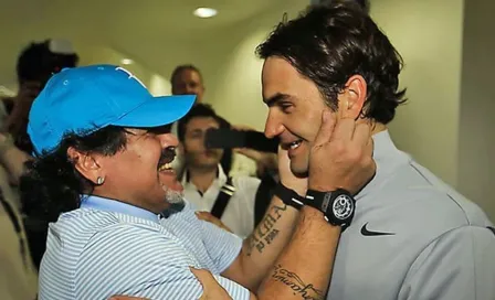 Roger Federer cuando recibió elogios de Maradona: ¡The Machine, qué bueno verte!,