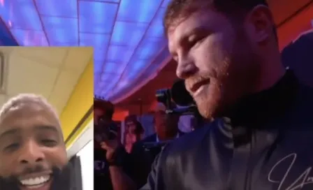 Canelo Álvarez: Prometió a Odell Beckham Jr. patearle el trase.. a Golovkin