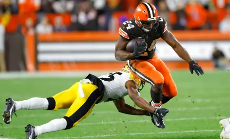 NFL: Cleveland destrozó por la vía terrestre a Pittsburgh y se llevan el Thursday Night Football