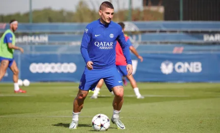 PSG: Marco Verratti regresa a los entrenamientos tras lesión de pantorrilla