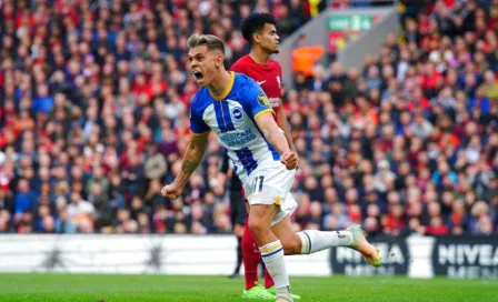 Premier League: Con triplete de Thossard, el Brighton empató con el Liverpool