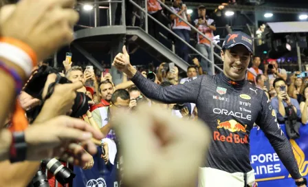 Checo Pérez: Recibió felicitaciones por su triunfo en el GP de Singapur