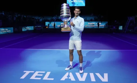 Novak Djokovic: Conquistó en Tel Aviv su tercer título del año