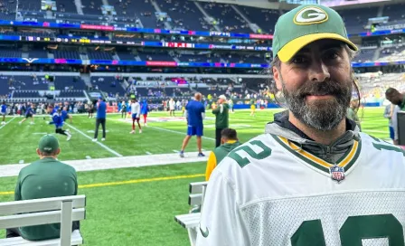 NFL: 'Gemelo' de Aaron Rodgers causó euforia en Londres previo al Packers vs Giants