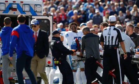 Lions: Saivion Smith salió del campo en ambulancia tras lesión en cuello 