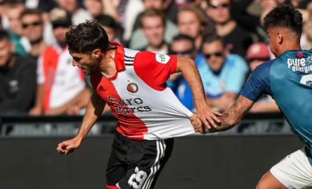 Santi Giménez: Fue titular en la victoria del Feyenoord ante el Twente