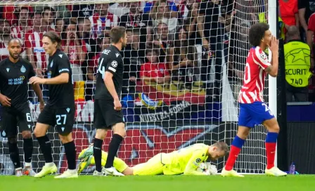 Champions League: Atlético de Madrid no pudo con Brujas en casa y se complica su pase a 8vos