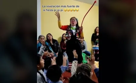 TikTok: Niño reveló infidelidad de su papá durante show de payasita