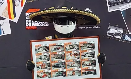 Checo Pérez: Lotería Nacional y F1 presentaron boleto conmemorativo