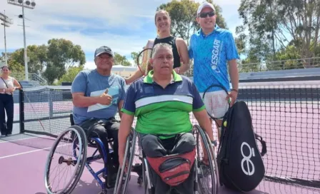 Abierto de Guadalajara: Gabriela Dabrowski convivió y jugó con tenistas en silla de ruedas 