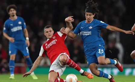 Erick Gutiérrez: Titular en la derrota del PSV ante Arsenal en la Europa League