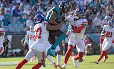 NFL: Giants detuvo en la yarda uno a Jaguars y obtiene el triunfo