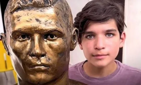 Cristiano Ronaldo: Niño de 13 años creó escultura de plastilina del astro portugués