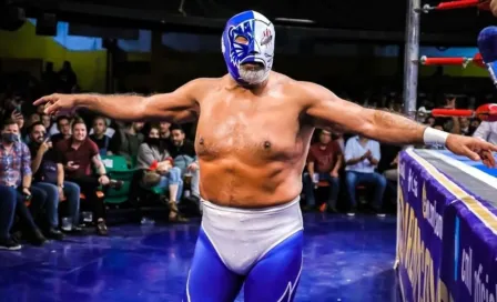 CMLL: Blue Panther cae inconsciente y conmocionado en plena lucha 