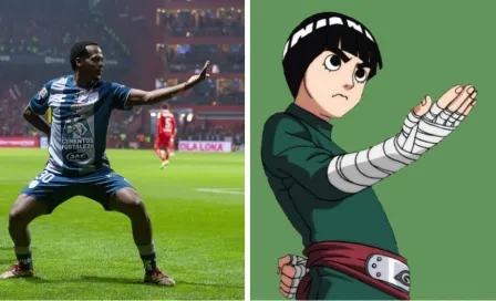 Pachuca: Romario Ibarra emuló a Rock Lee de Naruto en su festejo durante la Final de la Liga MX